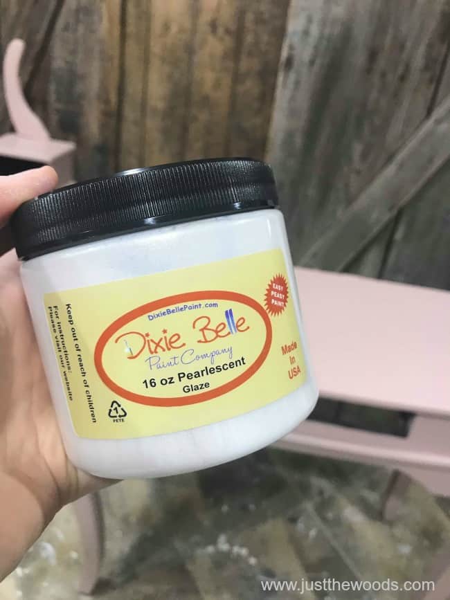 dixie belle chalk paint, dixie belle pearlescent