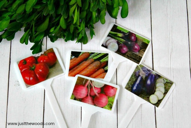 garden markers with mod podge, easy garden markers, herb garden markers