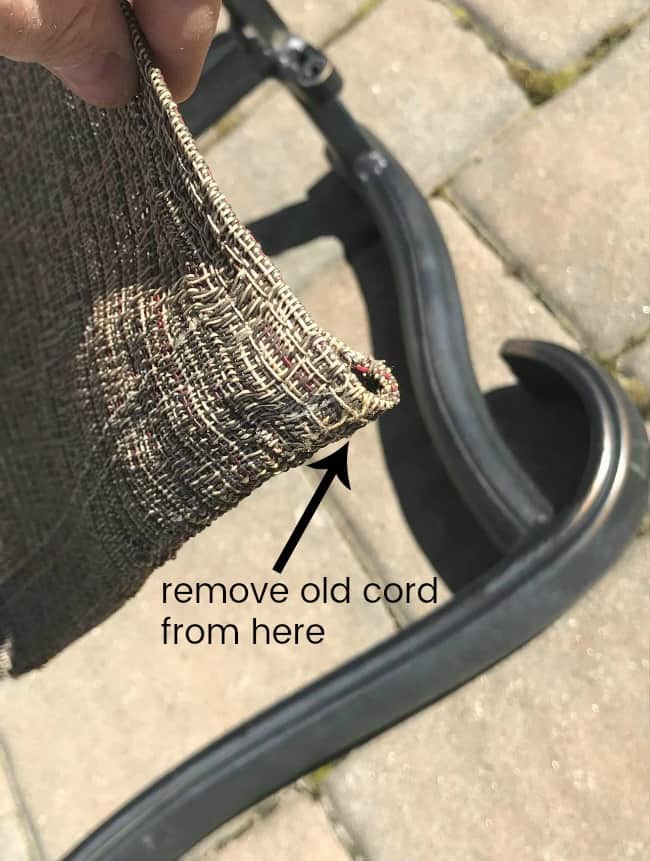 repair patio cling chairs, repair broken patio chairs