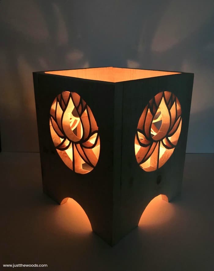 diy lantern, how to make a wooden lantern, lantern making, diy lantern ideas, scroll saw projects