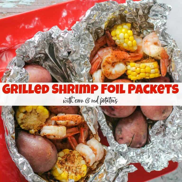 How to Cook Simple & Healthy Grilled Shrimp Foil Packets