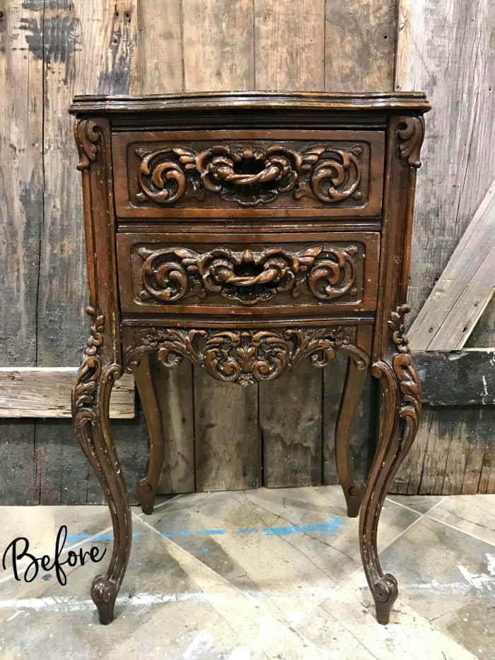 Vintage shop wood furniture