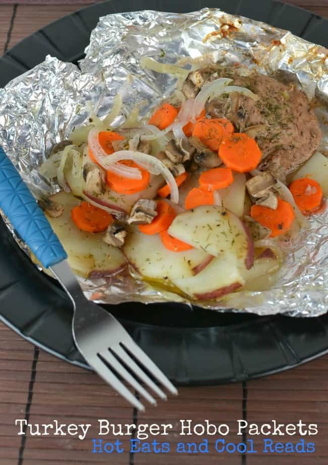 camping hobo meals, turkey burger hobo meal, Campfire Dinner Recipes, camping food ideas