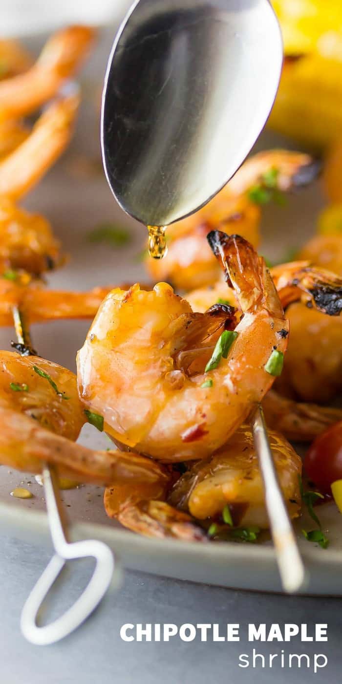 grilled shrimp, shrimp skewers, summer grilling ideas, grill recipes, grill ideas, cookout food