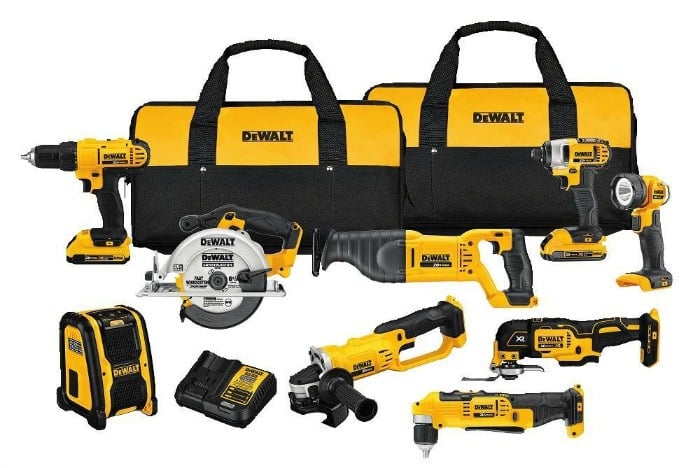 dewalt, diy tools, dewalt power tool set