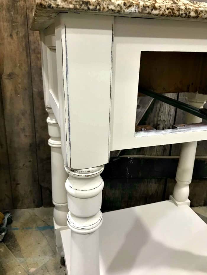 distress painted wood, white wood paint, distressed white furniture, distressed white wood