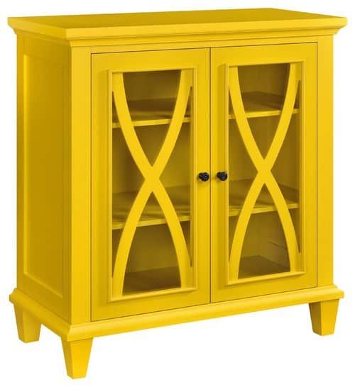 yellow accent furniture, yellow console table, yellow furniture, yellow accent cabinet, yellow cabinet