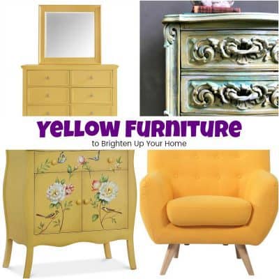 Gorgeous Yellow Furniture to Brighten Up Your Home