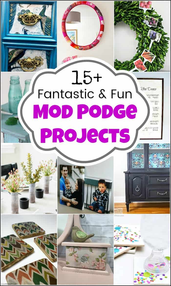 How To Use Mod Podge On Fabric Tutorial - Petticoat Junktion