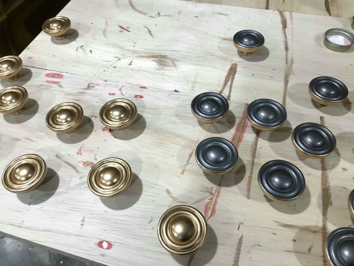 painting hardware gold, gold paint for hardware, gold paint for metal