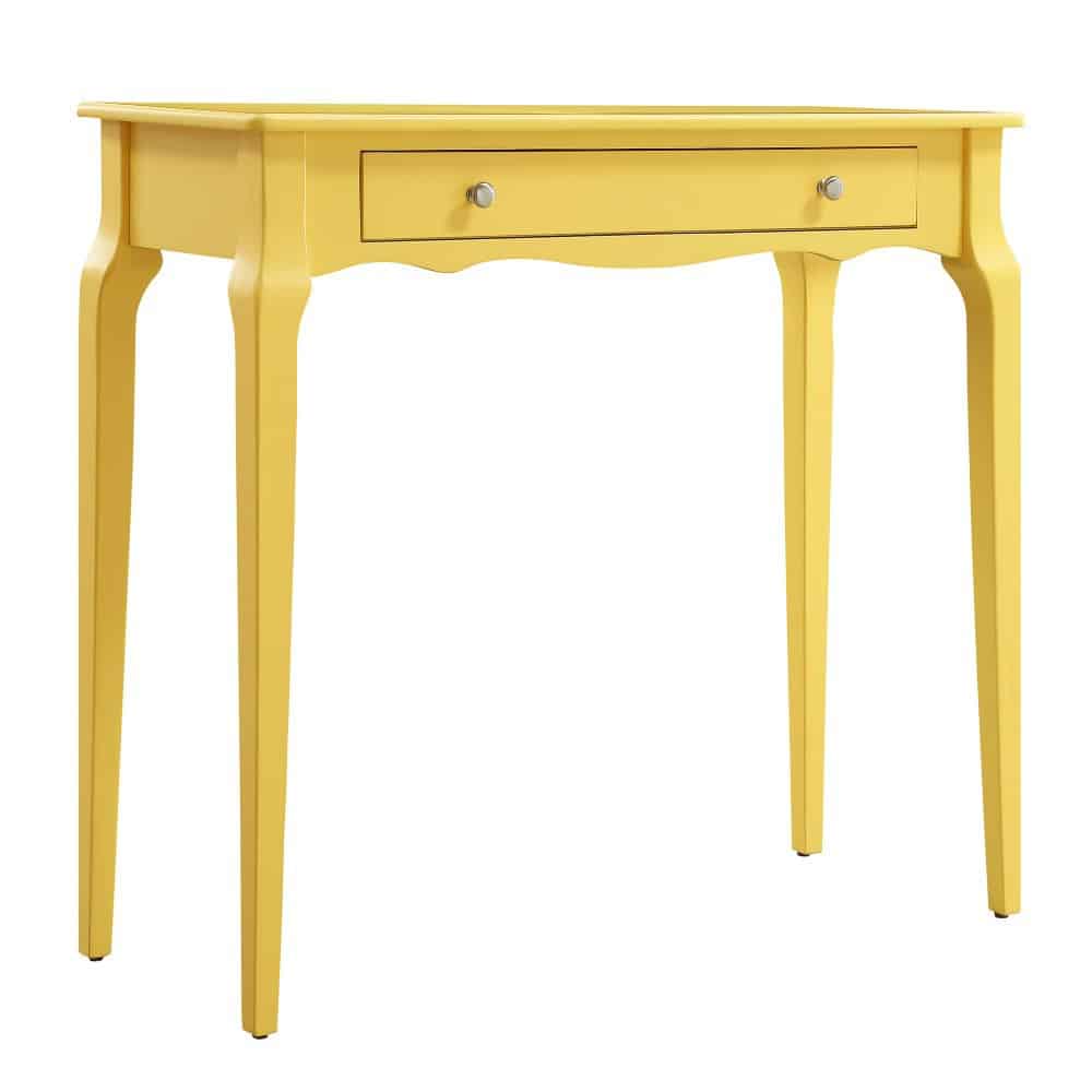 yellow accent furniture, yellow console table, yellow furniture, yellow accent cabinet, yellow cabinet