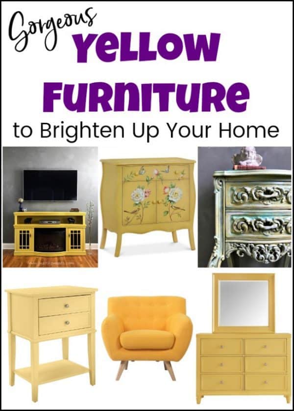 Yellow Furniture to Brighten Up Your Home