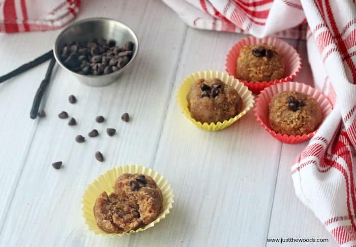 cake balls with chocolate chips, vanilla cake balls, cake balls recipe