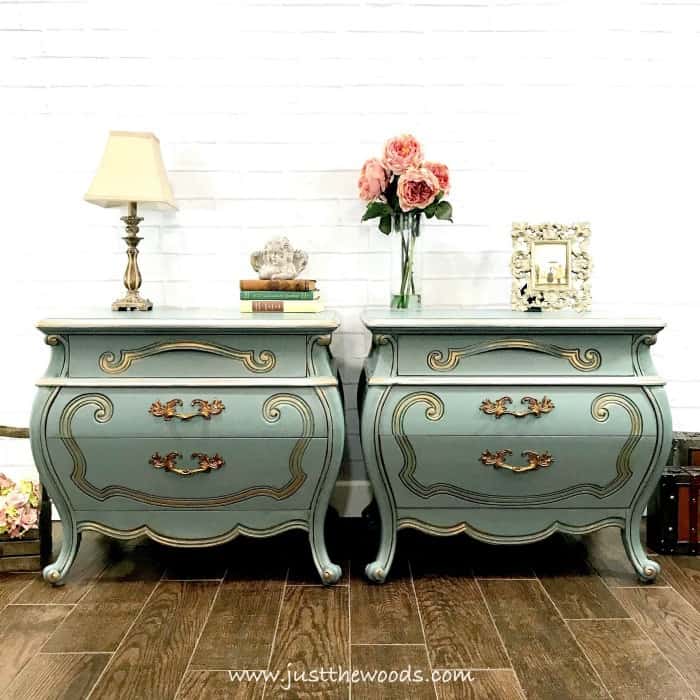 paint wood furniture, painted furniture, painted bombe chest, beauty and the beast furniture