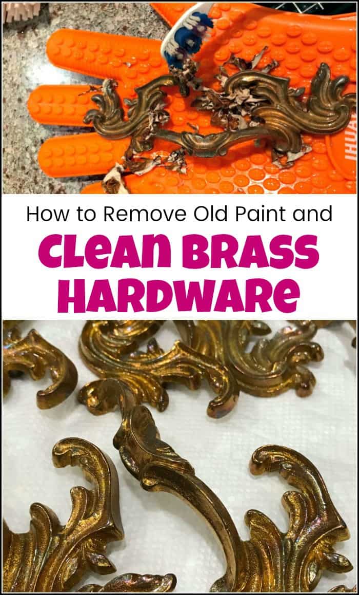 How to Remove Old Paint and Clean Brass Hardware