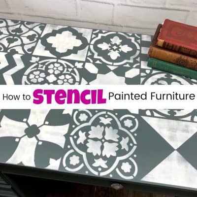 How to Create Fabulous Painted Furniture with Cutting Edge Stencils