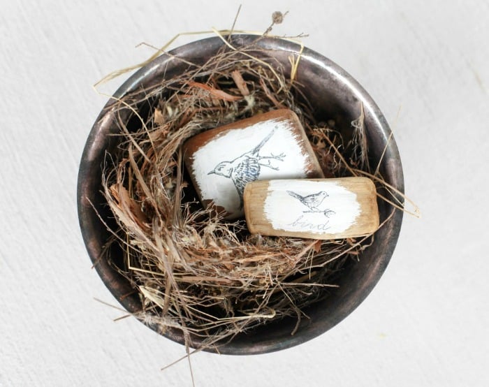 20+ Image Transfer Ideas & Tutorials That Will Make You Drool image transfer ideas, bird image on driftwood, transfer images to wood blocks,