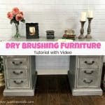Dry Brushing Furniture Tutorial with Video