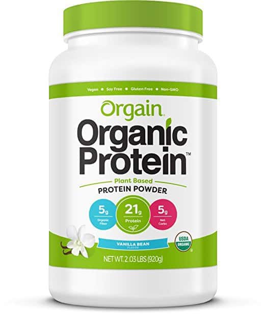 vegan protein powder, plant based protein powder, organic protein powder