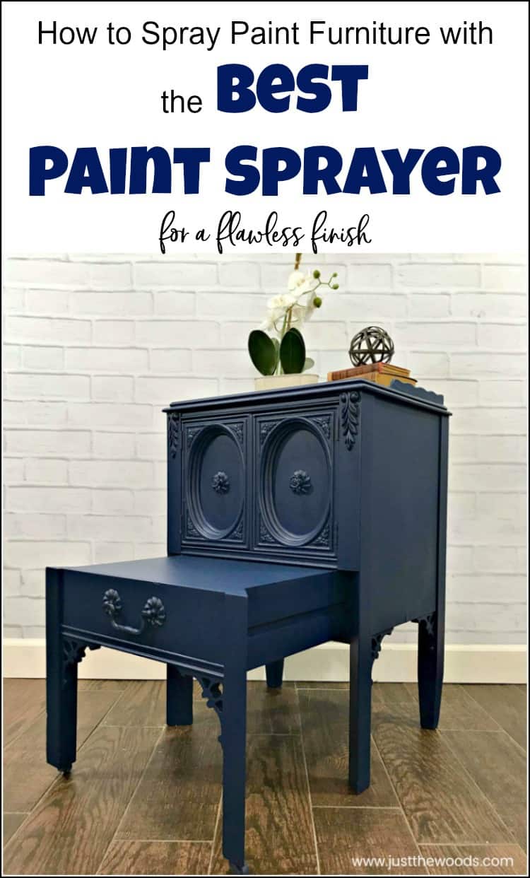 Why I Use a PAINT SPRAYER On Furniture Makeovers 