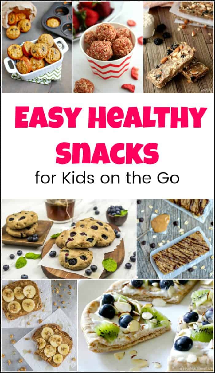 Easy healthy snacks are the best foundation to build when kids are young. Create healthy eating habits with these healthy snack recipes. #easyhealthysnacks #healthysnackrecipes #snacksforschool #schoolsnacksforkids #afterschoolsnacks #healthysnacksforschool