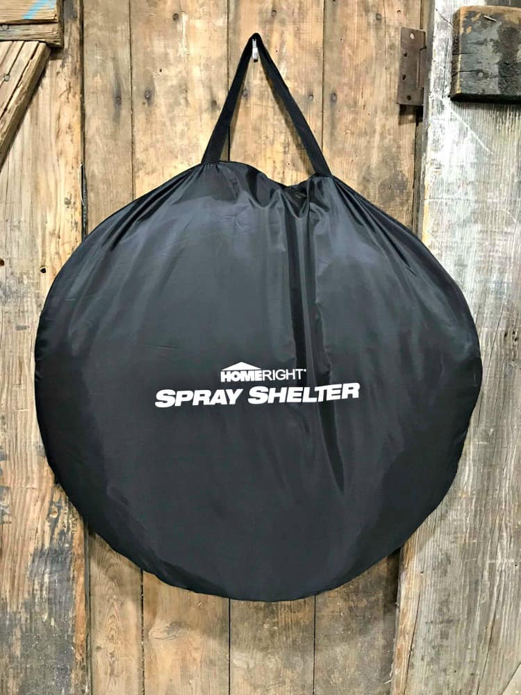 homeright spray shelter, spray tent, how to use paint sprayer indoors, best paint sprayer