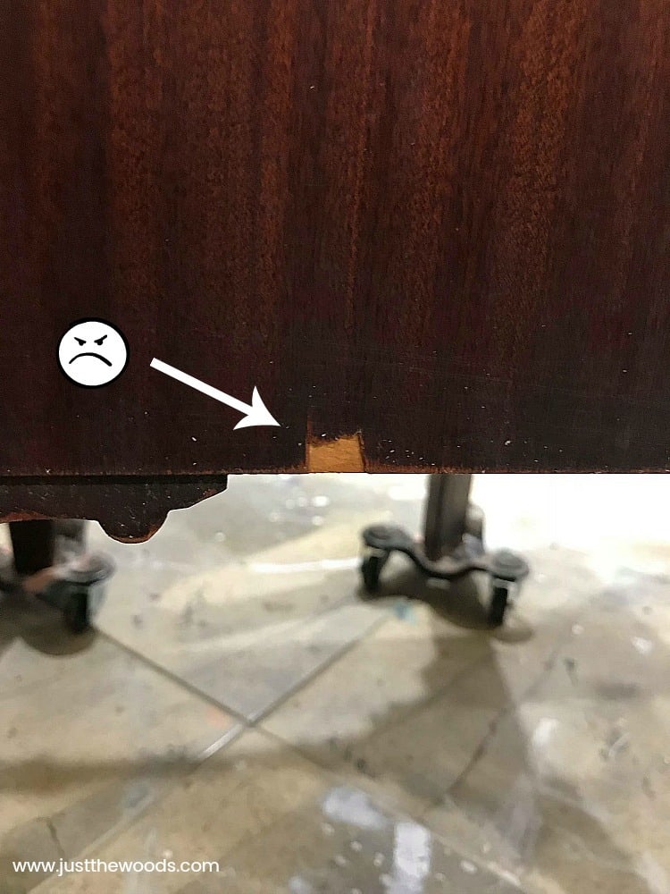 fix chipped veneer, damaged veneer