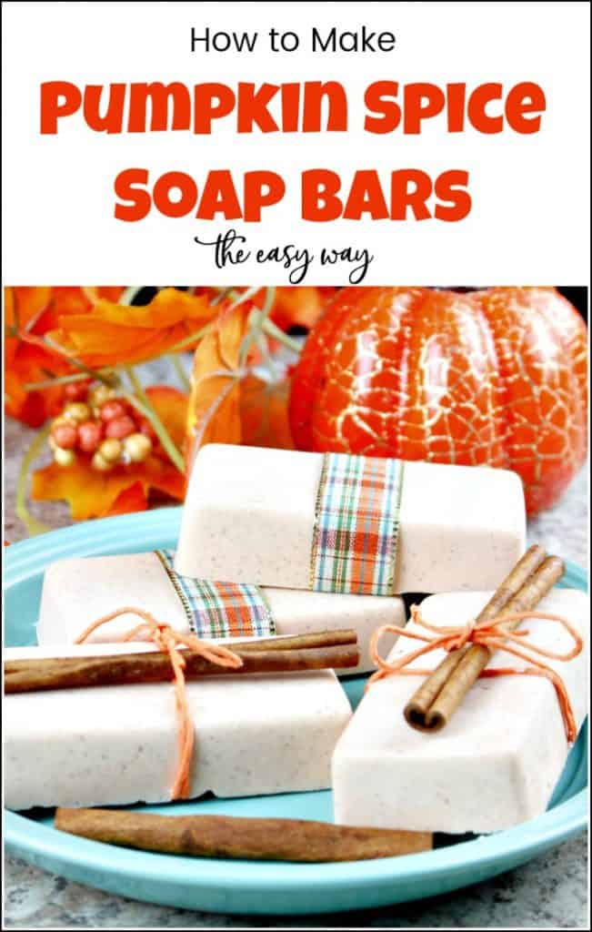 How to Make Pumpkin Spice DIY Soap the Easy Way