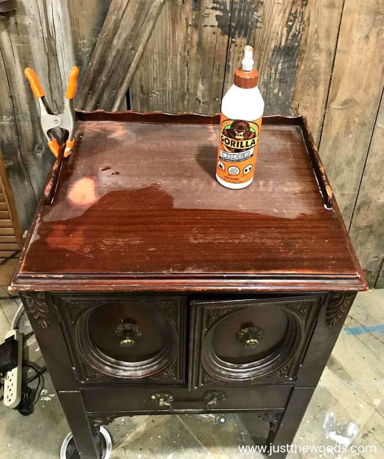 repairing vintage furniture, wood glue for furniture repair