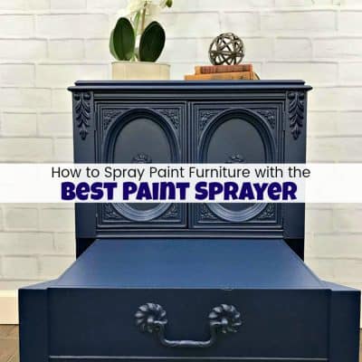 How to Spray Paint Furniture with the Best Paint Sprayer