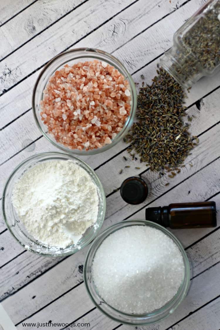 DIY Bath Soak, how to make homemade bath soak, homemade bath salt ingredients