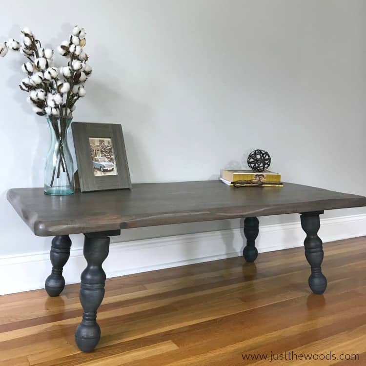 How To Refinish A Rustic Wood Coffee Table With Beautiful Results