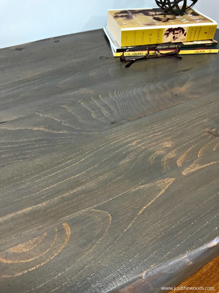 rustic wood coffee table, painted coffee tables, coffee table makeover, refinishing wood furniture