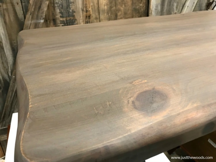refinish wood table, how to refinish furniture, rustic wood coffee table
