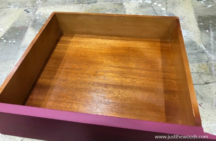 how to save wooden drawers, freshen up wooden drawers, wise owl, furniture salve