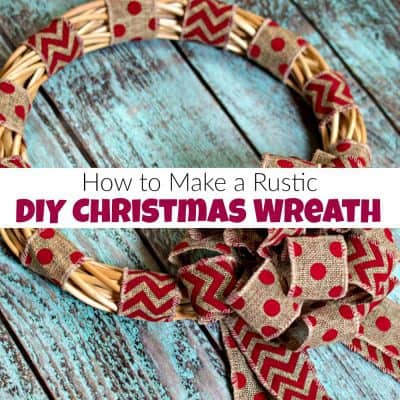 How to Make an Easy Rustic DIY Christmas Wreath