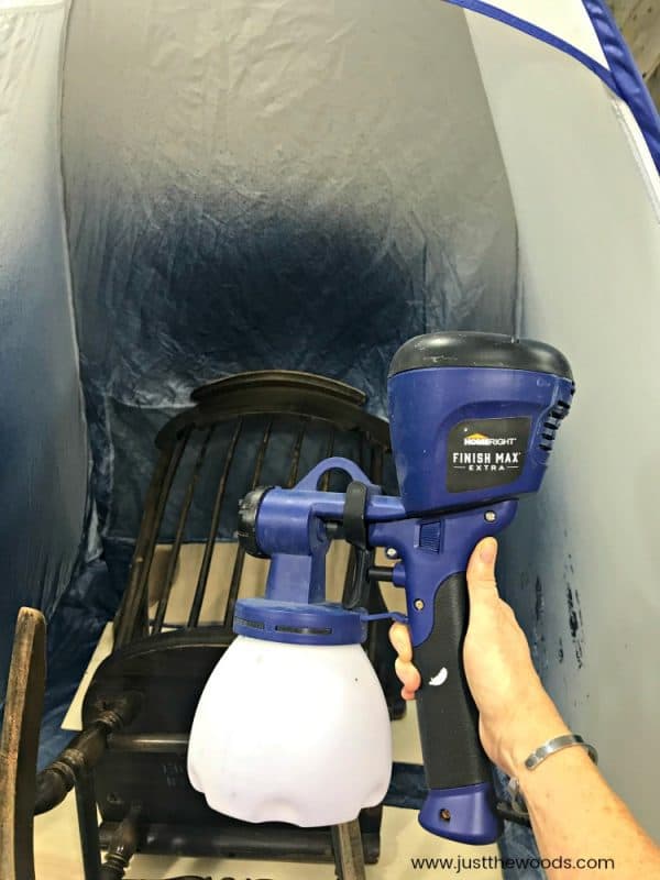 How to Paint a Wooden Rocking Chair with Spindles the Easy Way