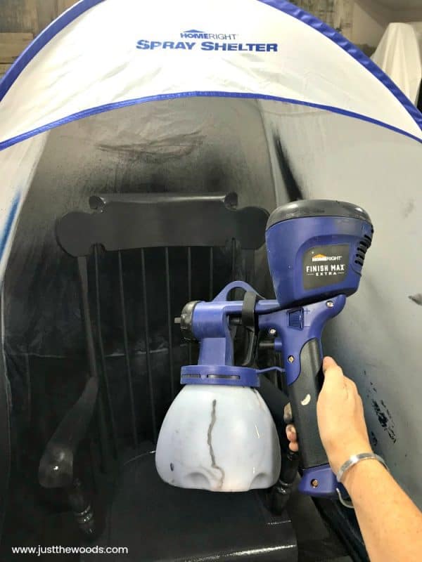 How to Paint a Wooden Rocking Chair with Spindles the Easy Way