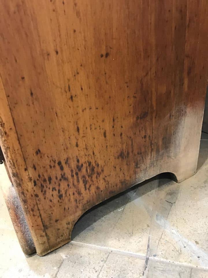 How to Stop Bleed Through When Painting Furniture stop stains from bleeding through, stop wood stains, block stain, prevent bleed through