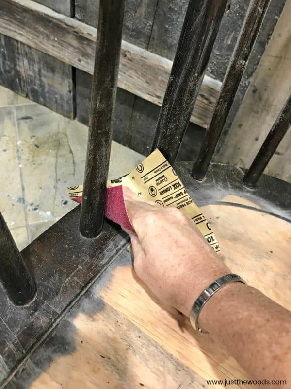 How to Paint a Wooden Rocking Chair with Spindles the Easy Way