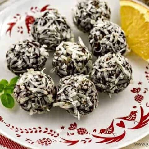 Healthy & Easy Chocolate Truffles Recipe with Orange Zest