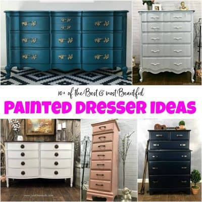 10+ of the Best & Most Beautiful Painted Dresser Ideas