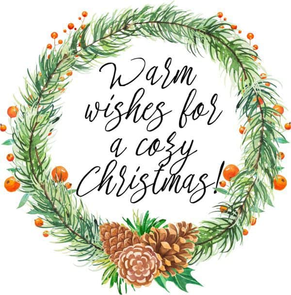 Last Minute Christmas Gift Blanket With Printable Gift Tag