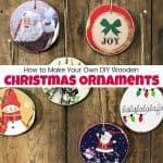 How to Make Easy DIY Wooden Christmas Ornaments