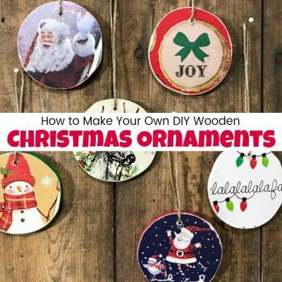 How to Make Easy DIY Wooden Christmas Ornaments