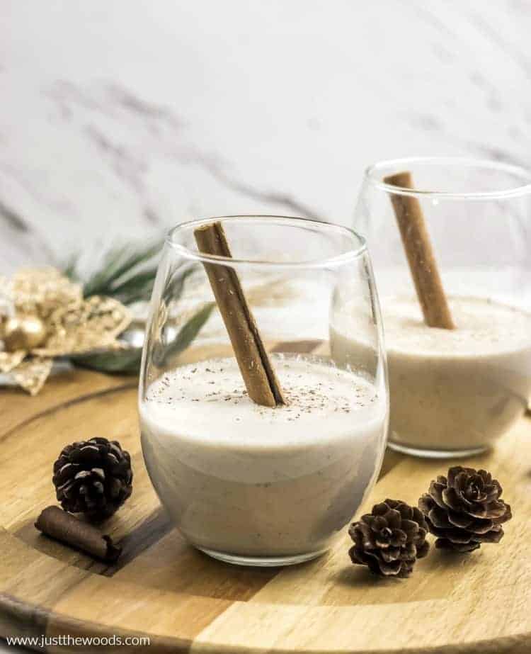 vegan eggnog, eggnog recipe, homemade eggnog, best eggnog recipe