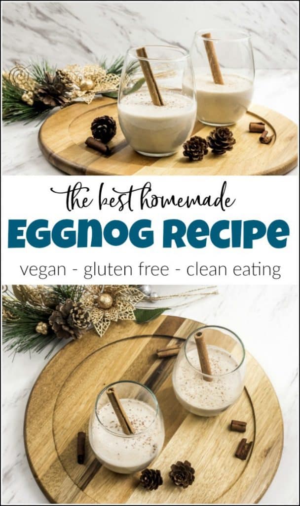Super Healthy & Delicious Vegan Eggnog Recipe