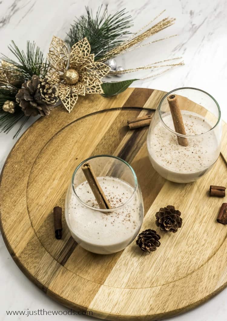 how to make eggnog, eggnog recipe, homemade eggnog, easy eggnog recipe