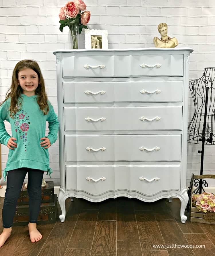 painted dresser