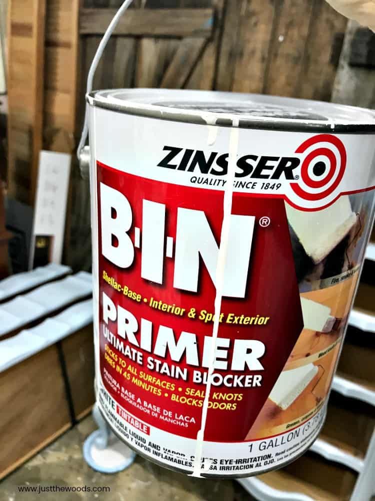 bin primer, zinsser primer, shellac based primer